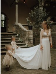 Marylise Gardena | Professioneel aangepaste designer trouwjurk | Maat 38