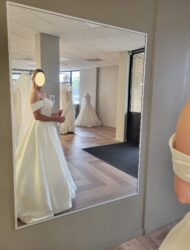 Mikado Trouwjurk voor tijdloze bruidslook