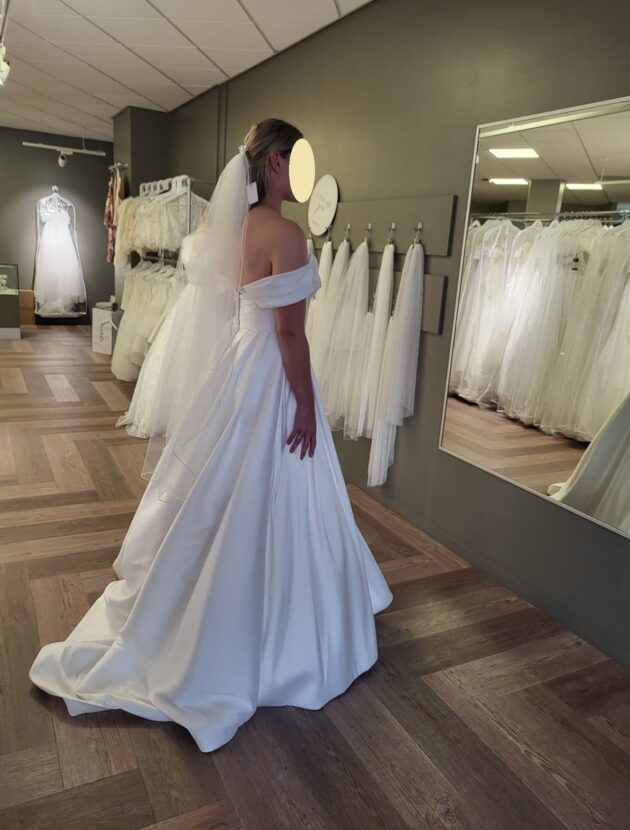 Mikado Trouwjurk voor tijdloze bruidslook