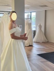 Mikado Trouwjurk voor tijdloze bruidslook