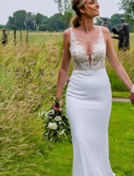 Prachtige trouwjurk – elegant, vrouwelijk & uniek 🤍