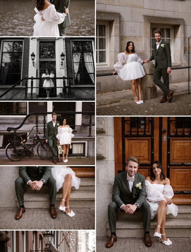 Bridal Dress Short and Puffy
