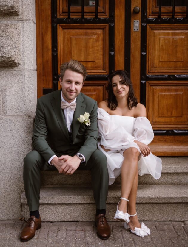 Bridal Dress Short and Puffy