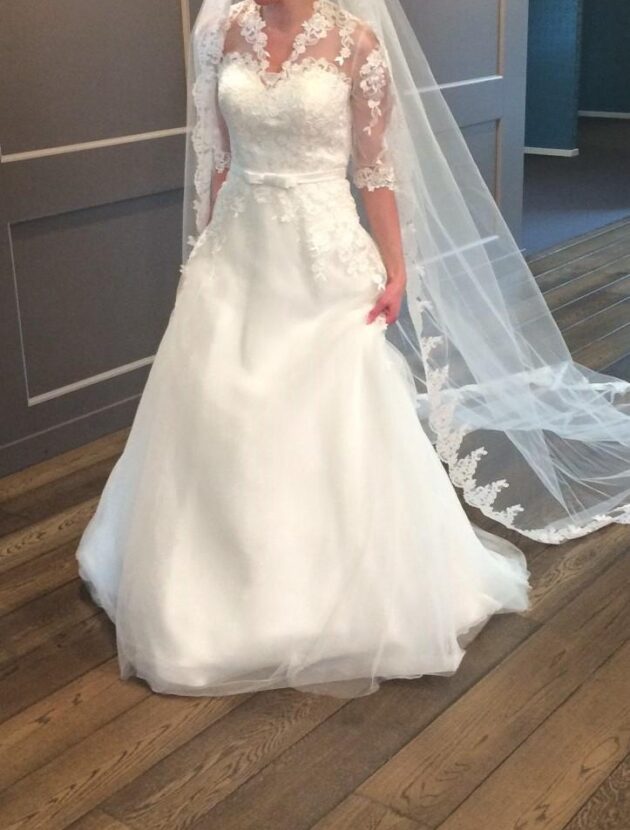 Trouwjurk Pronovias A-lijn