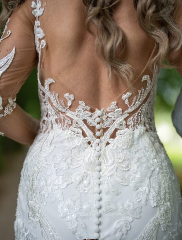 Trouwjurk Enzoani, fit and flare