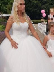 prinsessen trouwjurk