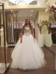 Prinsessen trouwjurk ladybird