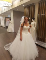 Prinsessen trouwjurk ladybird