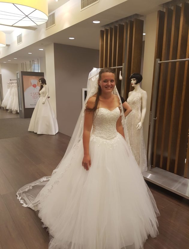 Prinsessen trouwjurk ladybird