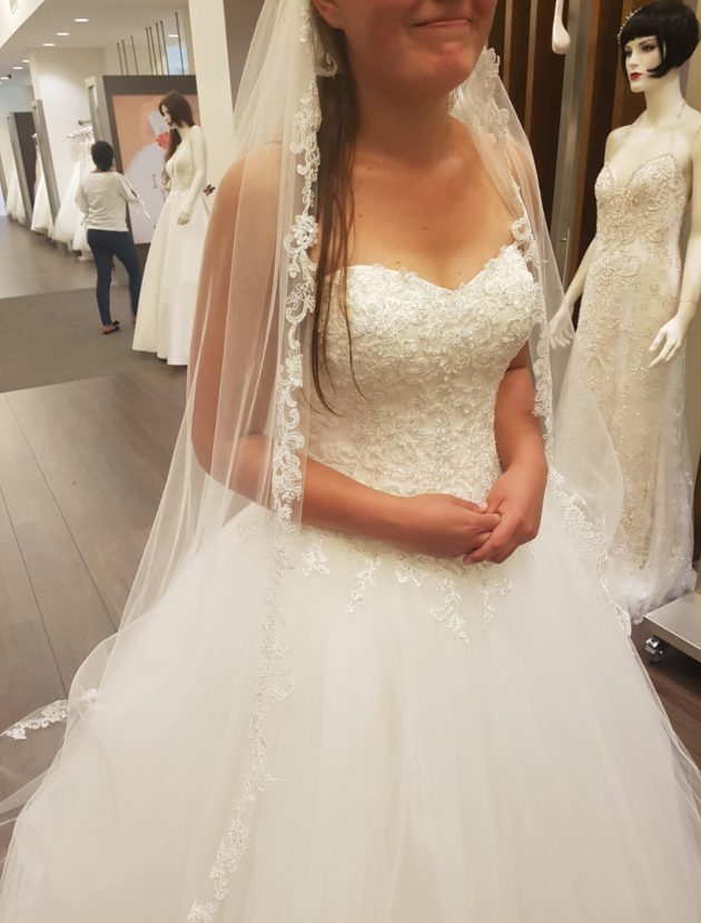 Prinsessen trouwjurk ladybird