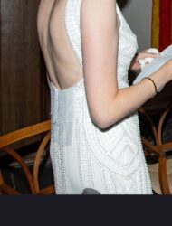Vintage Gatsby jurk met kraalwerk, jaren ’20 stijl