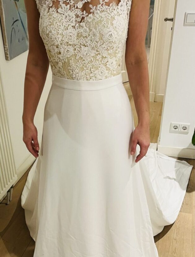 Pronovias Xenie Trouwjurk met Guadiane Rok