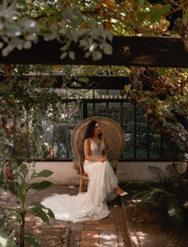 Lilian west bruidsjurk