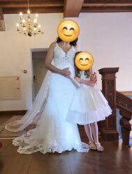 LUXE TROUWJURK VAN KOONINGS – MAAT 36 – MERMAID – LANGE SLEEP