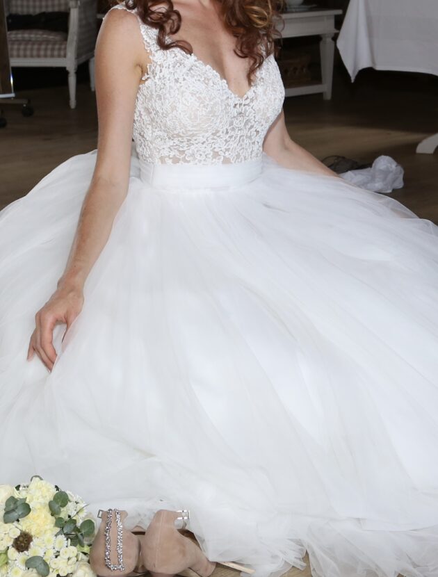 Pronovias trouwjurk – sprookjesachtige prinsessenstijl