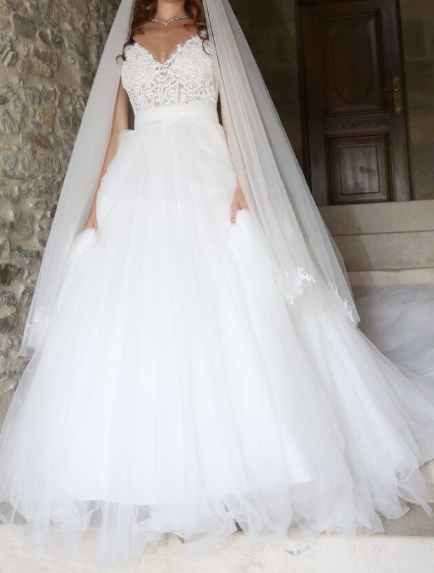 Pronovias trouwjurk – sprookjesachtige prinsessenstijl