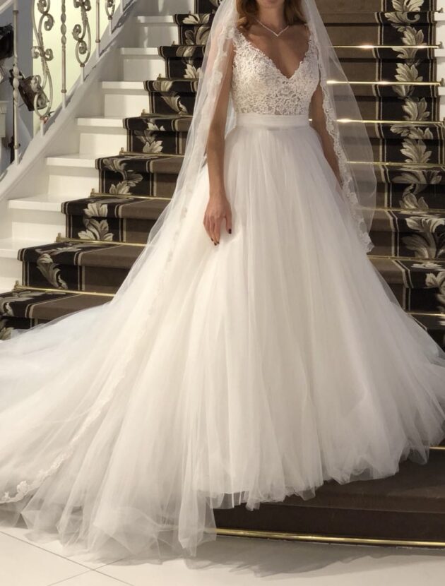 Pronovias trouwjurk – sprookjesachtige prinsessenstijl