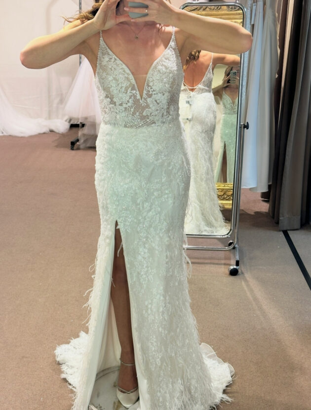 Trouwjurk Demetrios, Style AM51 | Alta Moda Collection in maat 36