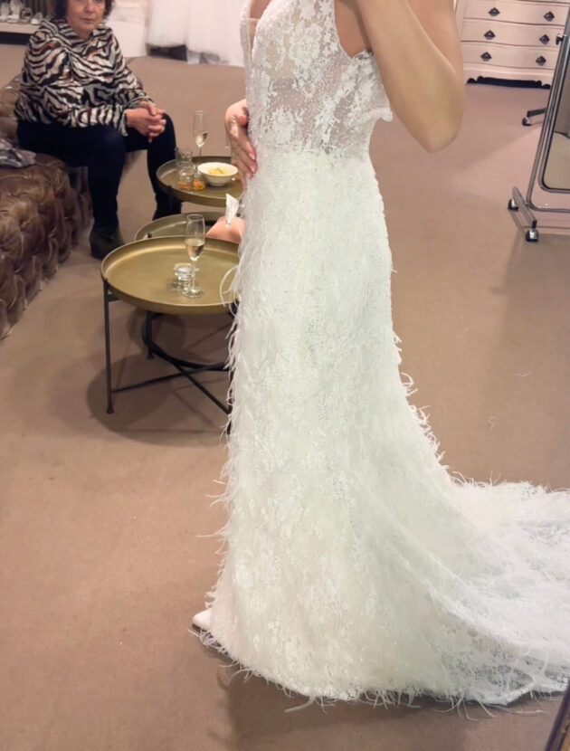 Trouwjurk Demetrios, Style AM51 | Alta Moda Collection in maat 36