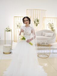 Bianco Evento A lijn trouwjurk