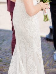 Bohemian Lilian West jurk met split