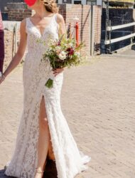 Bohemian Lilian West jurk met split