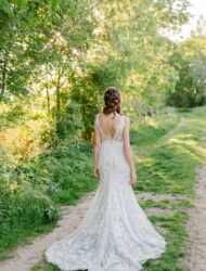 Bohemian Lilian West jurk met split