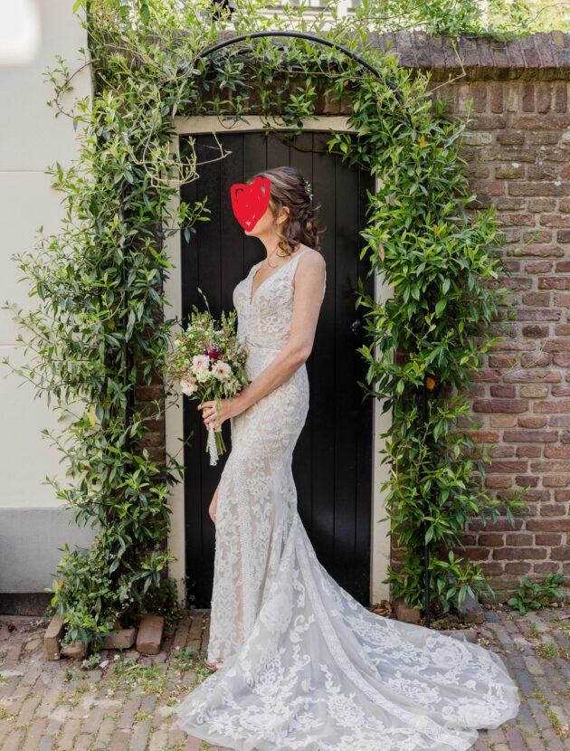Bohemian Lilian West jurk met split