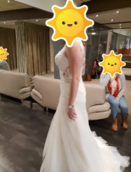 Prachtige mooie fit&flare trouwjurk van Ladybird 2020