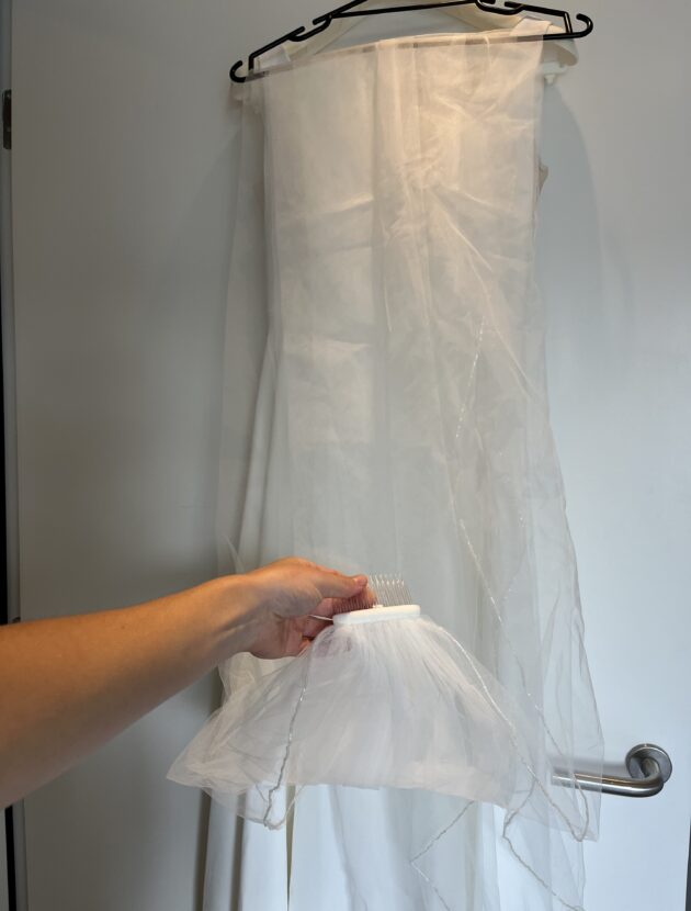 Trouwjurk A-lijn Pronovias + sluier