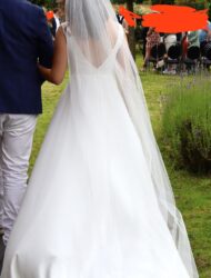 Trouwjurk A-lijn Pronovias + sluier